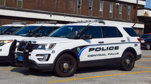 Additional photo  of Central Falls Police
                    Patrol Car 5, a 2019 Ford Police Interceptor Utility                     taken by Kieran Egan