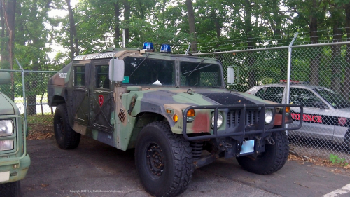 Additional photo  of East Providence Police
                    Humvee 1, a 1990-2000 AM General Humvee                     taken by Kieran Egan