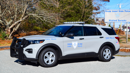 Additional photo  of Rhode Island State Police
                    Cruiser 244, a 2020 Ford Police Interceptor Utility                     taken by Kieran Egan