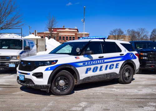 Additional photo  of Worcester Police
                    Cruiser 5, a 2020 Ford Police Interceptor Utility                     taken by Kieran Egan