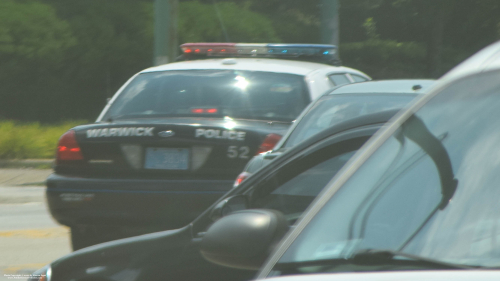 Additional photo  of Warwick Police
                    Cruiser P-52, a 2006-2008 Ford Crown Victoria Police Interceptor                     taken by @riemergencyvehicles