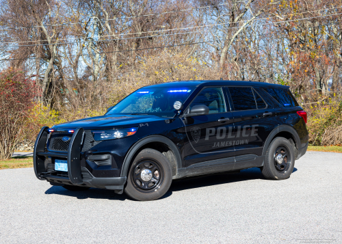 Additional photo  of Jamestown Police
                    Patrol 1, a 2021 Ford Police Interceptor Utility                     taken by Kieran Egan