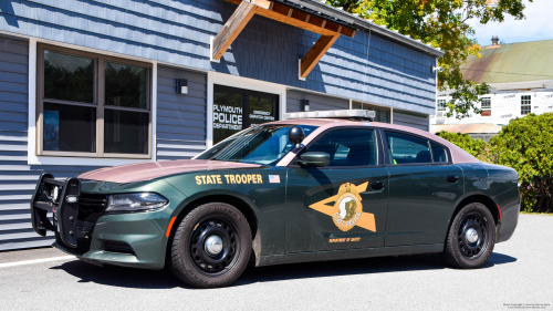 Additional photo  of New Hampshire State Police
                    Cruiser 621, a 2016 Dodge Charger                     taken by Kieran Egan