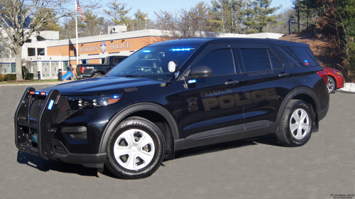 Additional photo  of Franklin Police
                    Cruiser 624, a 2020 Ford Police Interceptor Utility                     taken by Kieran Egan