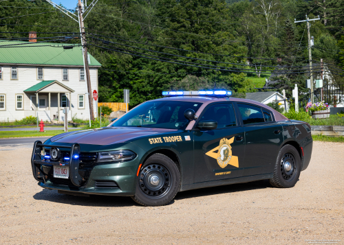 Additional photo  of New Hampshire State Police
                    Cruiser 843, a 2017 Dodge Charger                     taken by Kieran Egan