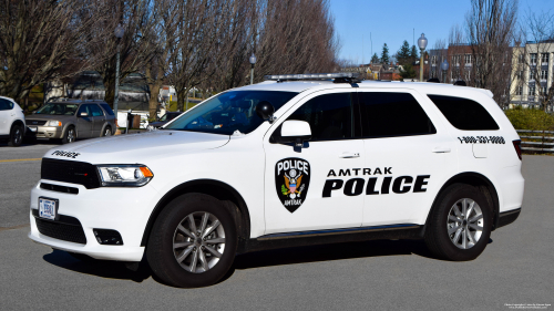 Additional photo  of Amtrak Police
                    Cruiser 102, a 2019 Dodge Charger                     taken by Kieran Egan