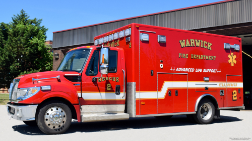 Additional photo  of Warwick Fire
                    Rescue 2, a 2014 International TerraStar/PL Custom                     taken by Kieran Egan