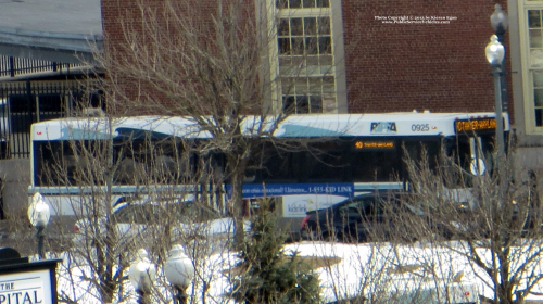 Additional photo  of Rhode Island Public Transit Authority
                    Bus 0925, a 2009 Gillig Low Floor                     taken by Kieran Egan