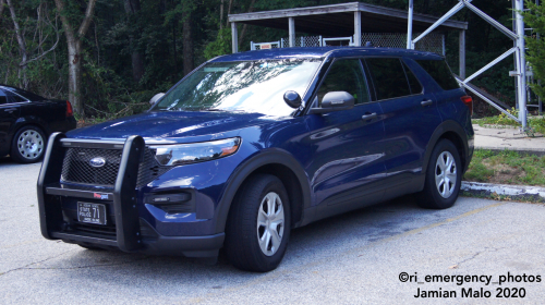 Additional photo  of Rhode Island State Police
                    Cruiser 71, a 2020 Ford Police Interceptor Utility                     taken by Kieran Egan