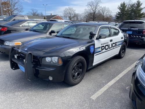 Additional photo  of Warwick Police
                    Cruiser CP-59, a 2009 Dodge Charger                     taken by @riemergencyvehicles