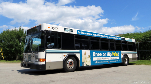 Additional photo  of Rhode Island Public Transit Authority
                    Bus 0547, a 2005 Gillig Low Floor                     taken by Kieran Egan