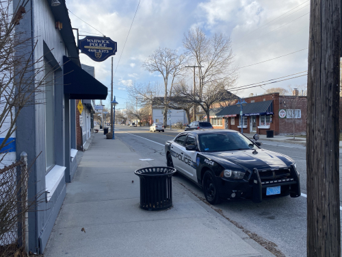 Additional photo  of Warwick Police
                    Cruiser CP-58, a 2014 Dodge Charger                     taken by Kieran Egan