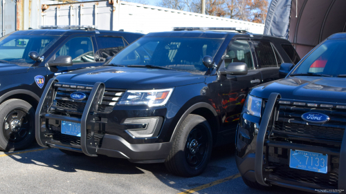 Additional photo  of Tiverton Police
                    Cruiser 45, a 2019 Ford Police Interceptor Utility                     taken by Kieran Egan