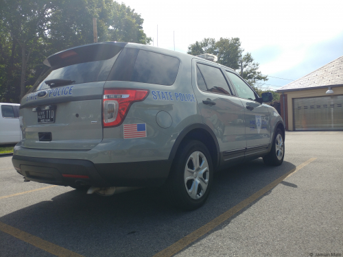 Additional photo  of Rhode Island State Police
                    Cruiser 110, a 2013-2015 Ford Police Interceptor Utility                     taken by Kieran Egan