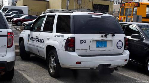Additional photo  of Providence Police
                    Cruiser 13, a 2006-2009 Chevrolet TrailBlazer                     taken by Kieran Egan