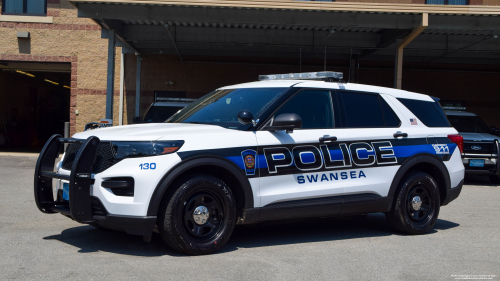 Additional photo  of Swansea Police
                    Cruiser 130, a 2021 Ford Police Interceptor Utility                     taken by Kieran Egan