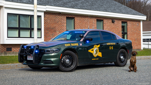 Additional photo  of New Hampshire State Police
                    Cruiser 307, a 2022 Dodge Charger                     taken by Kieran Egan