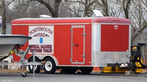 Additional photo  of Portsmouth Fire
                    Special Hazards Response Trailer, a 2000-2010 Shadowmaster Racing Trailers Trailer                     taken by Kieran Egan