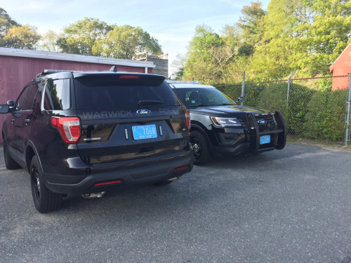 Additional photo  of Warwick Police
                    Cruiser P-10, a 2019 Ford Police Interceptor Utility                     taken by Kieran Egan