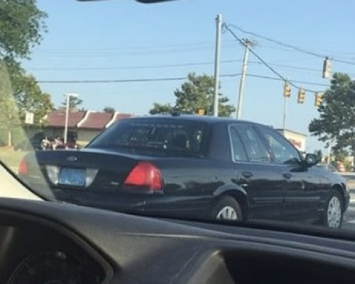 Additional photo  of Warwick Police
                    Cruiser 41, a 2009 Ford Crown Victoria Police Interceptor                     taken by Kieran Egan