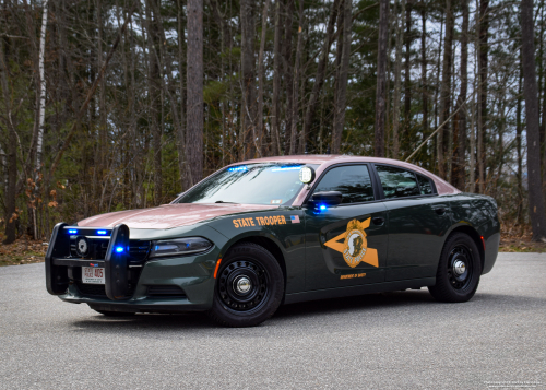 Additional photo  of New Hampshire State Police
                    Cruiser 405, a 2018-2021 Dodge Charger                     taken by Kieran Egan