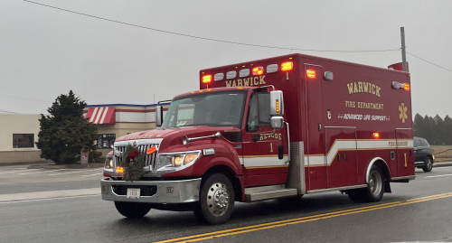 Additional photo  of Warwick Fire
                    Rescue 1, a 2014 International TerraStar/PL Custom                     taken by @riemergencyvehicles