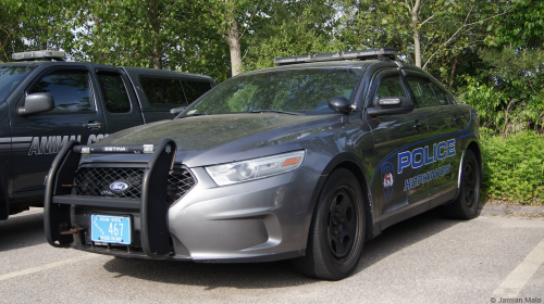 Additional photo  of Hopkinton Police
                    Cruiser 467, a 2013-2015 Ford Police Interceptor Sedan                     taken by Kieran Egan