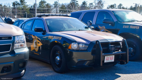Additional photo  of New Hampshire State Police
                    Cruiser 510, a 2014 Dodge Charger                     taken by Jamian Malo