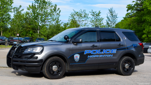 Additional photo  of Hopkinton Police
                    Cruiser 456, a 2016-2019 Ford Police Interceptor Utility                     taken by Kieran Egan