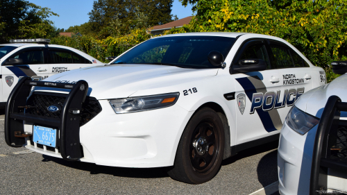 Additional photo  of North Kingstown Police
                    Cruiser 218, a 2014 Ford Police Interceptor Sedan                     taken by Kieran Egan