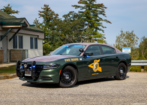 Additional photo  of New Hampshire State Police
                    Cruiser 401, a 2016 Dodge Charger                     taken by Kieran Egan