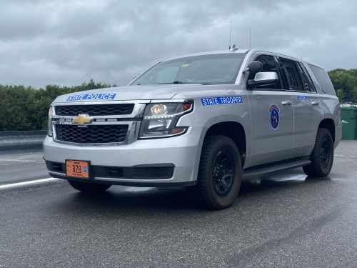 Additional photo  of Maine State Police
                    Cruiser 828, a 2015-2019 Chevrolet Tahoe                     taken by @riemergencyvehicles