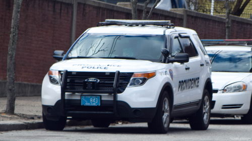 Additional photo  of Providence Police
                    Cruiser 843, a 2015 Ford Police Interceptor Utility                     taken by Kieran Egan