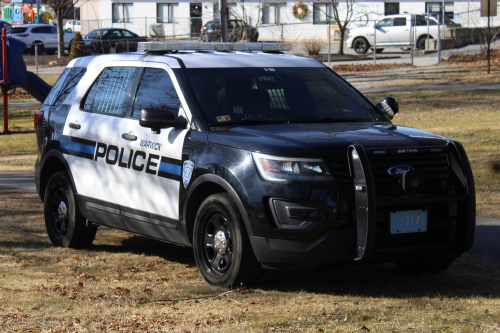 Additional photo  of Warwick Police
                    Cruiser P-29, a 2019 Ford Police Interceptor Utility                     taken by Kieran Egan