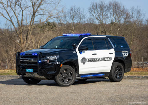 Additional photo  of Auburn Police
                    Car 51, a 2023 Chevrolet Tahoe                     taken by Kieran Egan