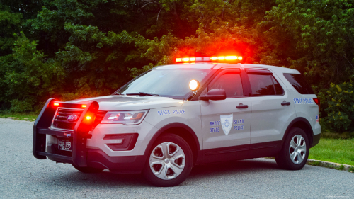 Additional photo  of Rhode Island State Police
                    Cruiser 198, a 2017 Ford Police Interceptor Utility                     taken by Kieran Egan