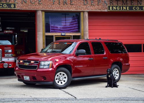 Additional photo  of Providence Fire
                    Car 77, a 2010 Chevrolet Suburban                     taken by Kieran Egan