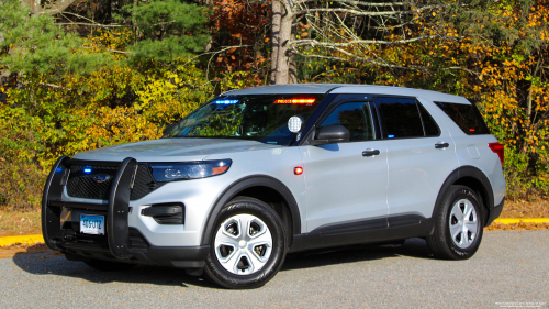 Additional photo  of Connecticut State Police
                    Cruiser 406, a 2020 Ford Police Interceptor Utility Hybrid                     taken by Kieran Egan