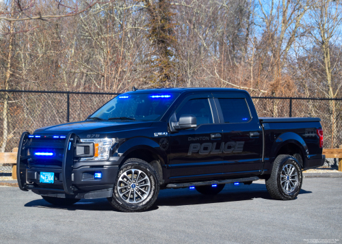 Additional photo  of Dighton Police
                    Cruiser 578, a 2020 Ford F-150 Police Responder                     taken by Kieran Egan