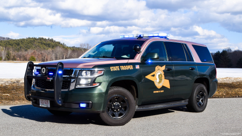 Additional photo  of New Hampshire State Police
                    Cruiser 619, a 2016 Chevrolet Tahoe                     taken by Kieran Egan