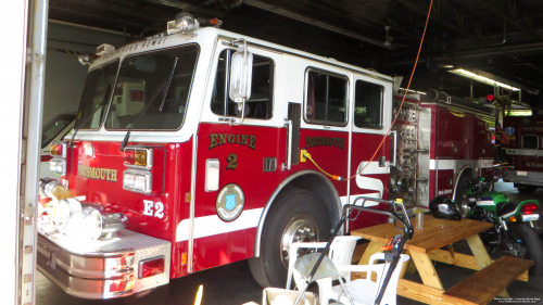 Additional photo  of Portsmouth Fire
                    Engine 2, a 1989 Maxim                     taken by Kieran Egan