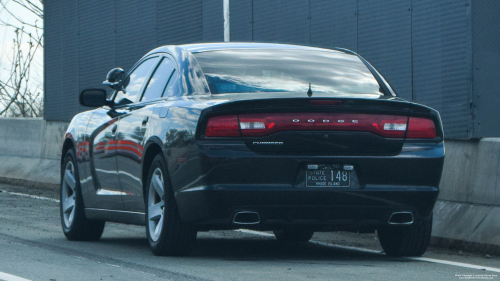 Additional photo  of Rhode Island State Police
                    Cruiser 148, a 2013 Dodge Charger                     taken by Kieran Egan