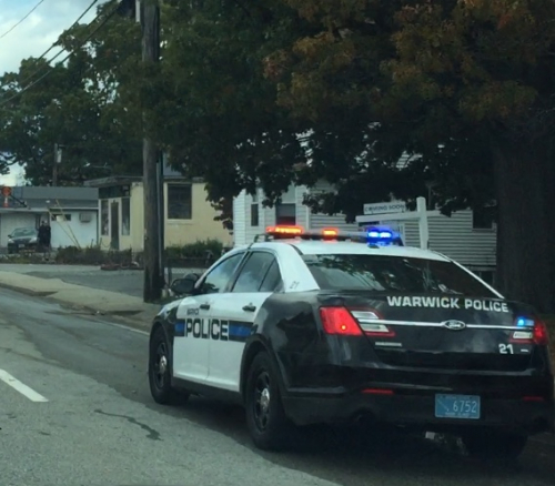 Additional photo  of Warwick Police
                    Cruiser P-21, a 2013-2018 Ford Police Interceptor Sedan                     taken by @riemergencyvehicles