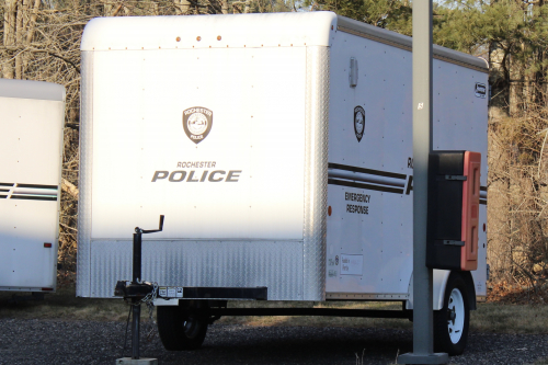 Additional photo  of Rochester MA Police
                    Trailer, a 1990-2020 Car Mate Sportster                     taken by Kieran Egan