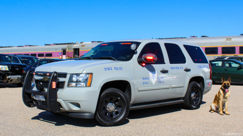 Additional photo  of Rhode Island State Police
                    Cruiser 108, a 2013 Chevrolet Tahoe                     taken by Kieran Egan