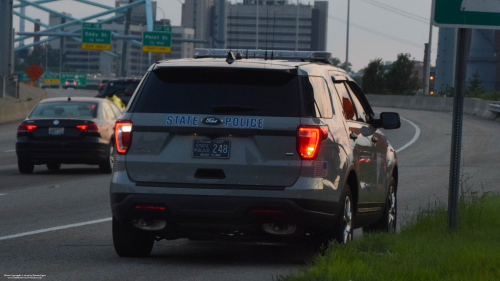 Additional photo  of Rhode Island State Police
                    Cruiser 248, a 2018 Ford Police Interceptor Utility                     taken by Kieran Egan