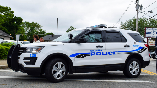 Additional photo  of Swansea Police
                    Cruiser 136, a 2017 Ford Police Interceptor Utility                     taken by Kieran Egan