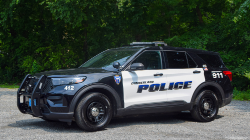 Additional photo  of Cumberland Police
                    Cruiser 412, a 2021 Ford Police Interceptor Utility                     taken by Kieran Egan