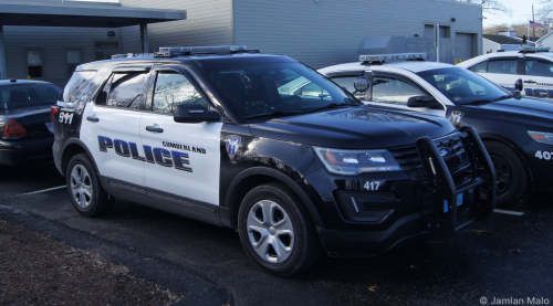 Additional photo  of Cumberland Police
                    Cruiser 417, a 2019 Ford Police Interceptor Utility                     taken by Kieran Egan