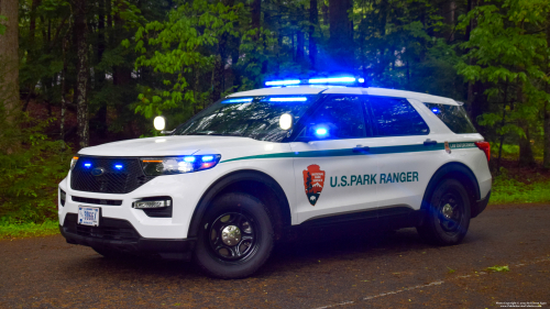 Additional photo  of United States National Park Service Law Enforcement Rangers
                    Cruiser 3066X, a 2020 Ford Police Interceptor Utility/Whelen Legacy                     taken by Kieran Egan
